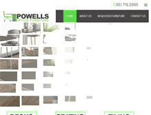 Tablet Screenshot of powellsof.com